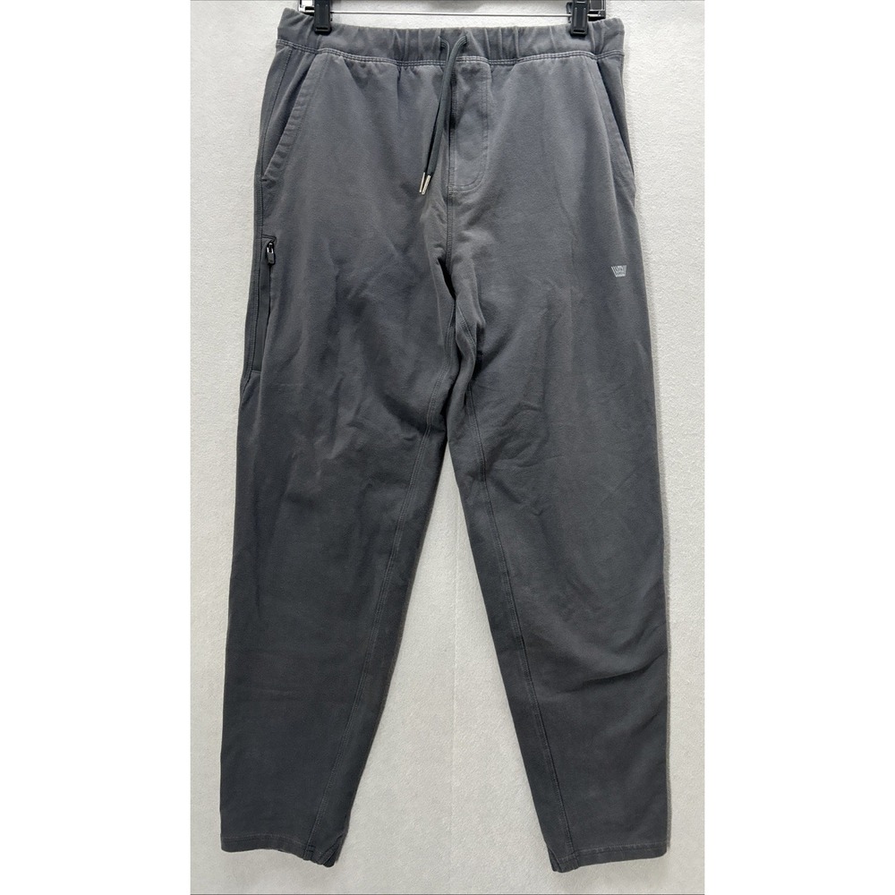 Mack Weldon Ace Sweatpants Men Size Medium Washed Gray French Terry Joggers